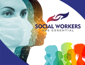Social Workers Month cover design